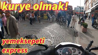 Kurye Olmak  Yemeksepeti Express [upl. by Tobiah]