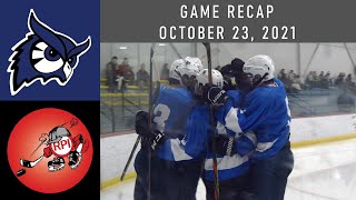 Westfield State University vs RPI  ACHA Highlights  October 23 2021 [upl. by Jacob]