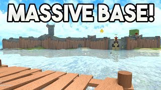 MASSIVE BASE  ROBLOX Booga Booga [upl. by Leilani899]