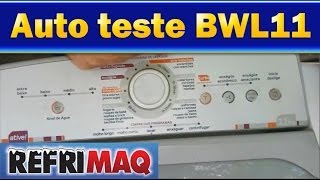 🔴Auto teste lavadora brastemp BWL11a [upl. by Nancee635]