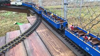 G scale garden railroad [upl. by Stinson]