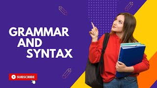 The Difference Between Grammar and Syntax  La Professor [upl. by Alina50]