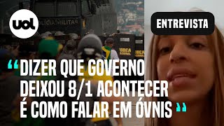 Atos golpistas Dizer que governo Lula deixou ocorrer para se vitimizar é absurdo diz Erika Hilton [upl. by Joub552]