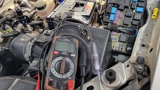 No power at starter test amp fix [upl. by Charlean]