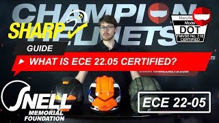 Motorcycle Helmet Safety Standards ECE2206 vs ECE 2205 vs DOT vs Snell  ChampionHelmetscom [upl. by Ansel784]