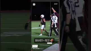 🏈Touchdown by Maddox Maher and Cooper Reid  Dripping Springs vs Harker Heights [upl. by Ennirak]