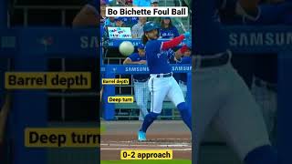 Bo Bichette Foul Ball [upl. by Theadora]