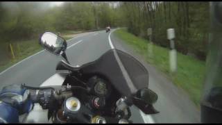 Yamaha R1 vs ZX10R in german mountains quotHarzquot [upl. by Lorens30]