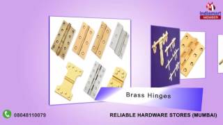 Hinges and Aldrops By Reliable Hardware Stores Mumbai [upl. by Jobi]