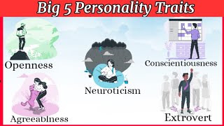 The Five factor Theory of Personality hindi  Big Five Personality Traits hindi  OCEAN Personality [upl. by Einoj]