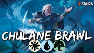 Chulane Teller of Tales BRAWL MTG Arena  Wild Bounty Deck Review [upl. by Odlanyar]