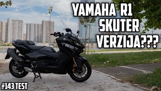 Test Motora Yamaha TMax 560 2023  First Ride  Review [upl. by Elisabet]