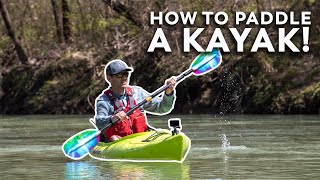 How to Paddle a Kayak Properly [upl. by Valenba672]