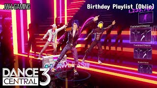 Dance Central 3 Custom DLC  Oblios Birthday Playlist 2023 [upl. by Suiraj]