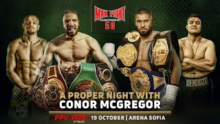 MAX FIGHT 56  Arena Sofia [upl. by Gratt]