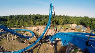 Toverland wing coaster Fenix onride POV [upl. by Asiuol671]