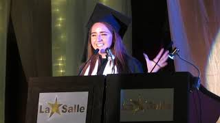 EL MEJOR DISCURSO DE GRADUACIÓN  Bachillerato 2019 [upl. by Brandtr]