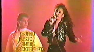 Selena Quintanilla  Contigo Quiero Estar 1991 TMA Fanfare Kickoff [upl. by Georgeanne]