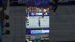 The Usos vs Tama Tonga and Tanga Loa wwe smackdown gaming shorts wrestling feedshorts wwe [upl. by Ettelegna390]