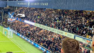 LOUD Crystal Palace Fans vs QPR Home Fans [upl. by Criswell]