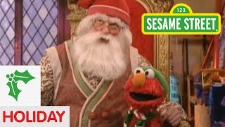 Sesame Street Elmo Visits Santa [upl. by Suckram227]