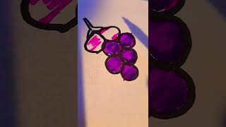 🍇🍉 art satisfying shorts [upl. by Gillan]