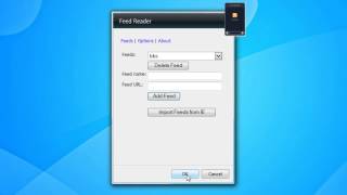 Feed Reader Windows 7 Desktop Gadget [upl. by Harmonie]