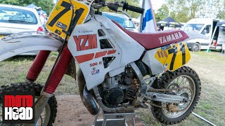 2stroke retro Building a Yamaha YZM500 replica [upl. by Amsirahc]