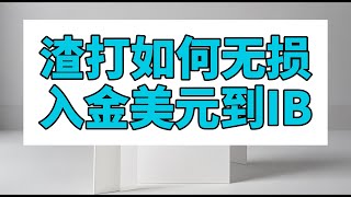 【跟填版】香港渣打优先理财如何无损入金美元到IB？ [upl. by Elvie990]