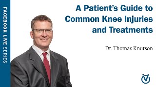 A Patient’s Guide to Common Knee Injuries and Treatments [upl. by Iba]