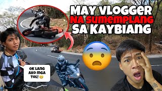 SUMEMPLANG NA VLOGGER SA KAYBIANG TUNNEL 😨😨😨 si MASTER BEBE [upl. by Hodosh]