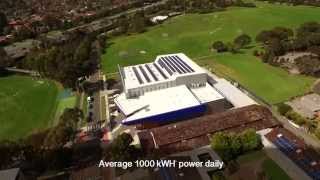 ReneSola Virtus II Solar Panel Features  Installation at Mazenod College  Victoria Australia [upl. by Cornela]