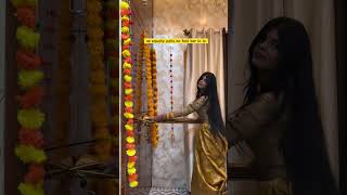 Saree Hack ✅ youtubeshorts saree sareedraping howto [upl. by Ailel972]