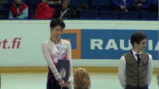 Finlandia Trophy 2012 Mens Medal Ceremony [upl. by Haslam]