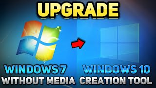 How to Upgrade Windows 7 to Windows 10 Without Losing Data or Using the Media Creation Tool [upl. by Stacee]