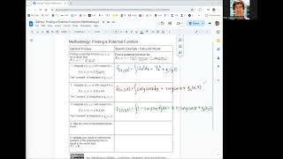 Finding a Potential Function for a Vector Field [upl. by Gerkman]