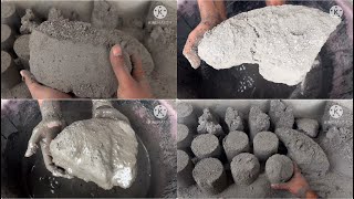 Gritty pure cement chunks dry water crumbling satisfying [upl. by Neysa970]