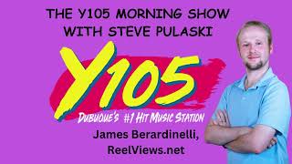 James Berardinelli of ReelViews Previews Summer Movies Talks Friendship with Roger Ebert  Y105 [upl. by Yzzik]