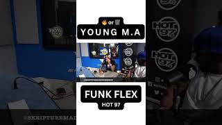 YOUNG MA  FUNK FLEX Crazy Freestyle REMIX [upl. by Duggan512]