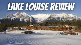 Lake Louise Ski Resort Review amp Mountain Guide [upl. by Harret257]