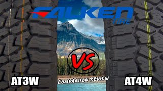 Falken AT3W VS AT4W Comparison Review [upl. by Baggs]