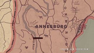 Sketched Treasure Map Walkthrough  Red Dead Redemption 2 [upl. by Zerimar]