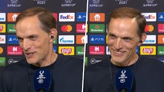 quotIt wasnt spontaneousquot Tuchel reveals plan to swap goalkeepers for Super Cup penalty shootout [upl. by Gernhard]