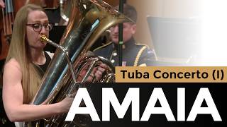 Concerto for Tuba performed by Carol Jantsch  Amaia First Movement Gaztelugatxe [upl. by Inerney]