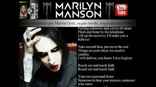 MARILYN MANSON Personal Jesús [upl. by Albers]