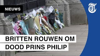 Zo staan Britten stil bij overlijden prins Philip [upl. by Krischer]