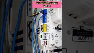 Abb ach580 control wiringhvac vfd controldrive control wiring vfd shortvideo shortsfeed reels [upl. by Pavla700]