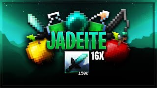 Jadeite 16x Pack by zuxt  Intel Edits 150k pack For MCPE PvP [upl. by Annaiek]