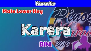 Karera by BINI Karaoke  Male Lower Key [upl. by Donnenfeld515]