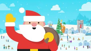 Google Santa Tracker Nation  2023 Return [upl. by Ahcsas]